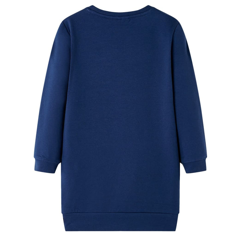 Load image into Gallery viewer, VidaXL Kinderjurk 140 marineblauw