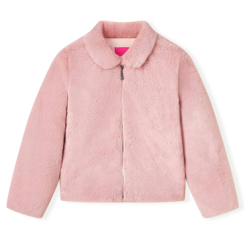 Load image into Gallery viewer, Vidaxl kinderjas 92 kunstvacht roze