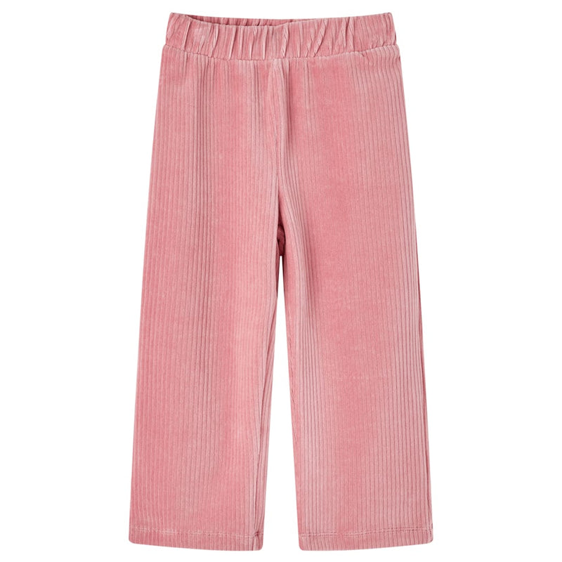 Load image into Gallery viewer, VidaXL Kinderbroek 116 ribfluweel Lichtroze