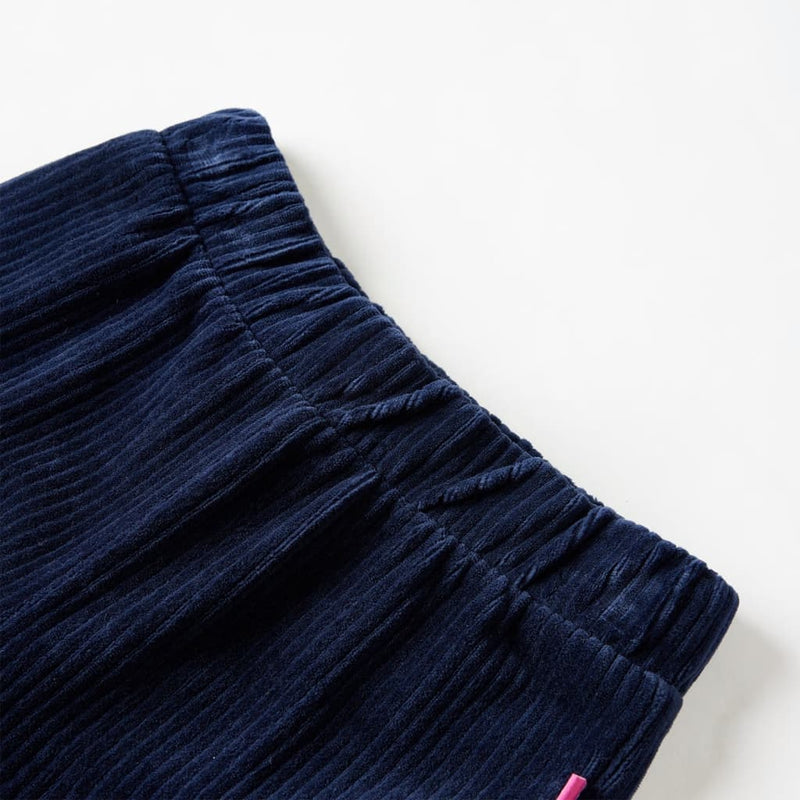 Load image into Gallery viewer, VidaXL Kinderbroek 140 ribfluweel marineblauw