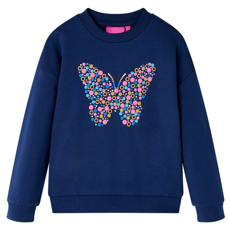 Load image into Gallery viewer, Vidaxl kindertrui 128 marineblauw