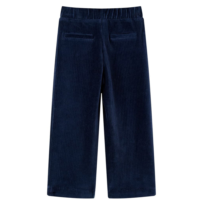 Load image into Gallery viewer, VidaXL Kinderbroek 116 ribfluweel marineblauw