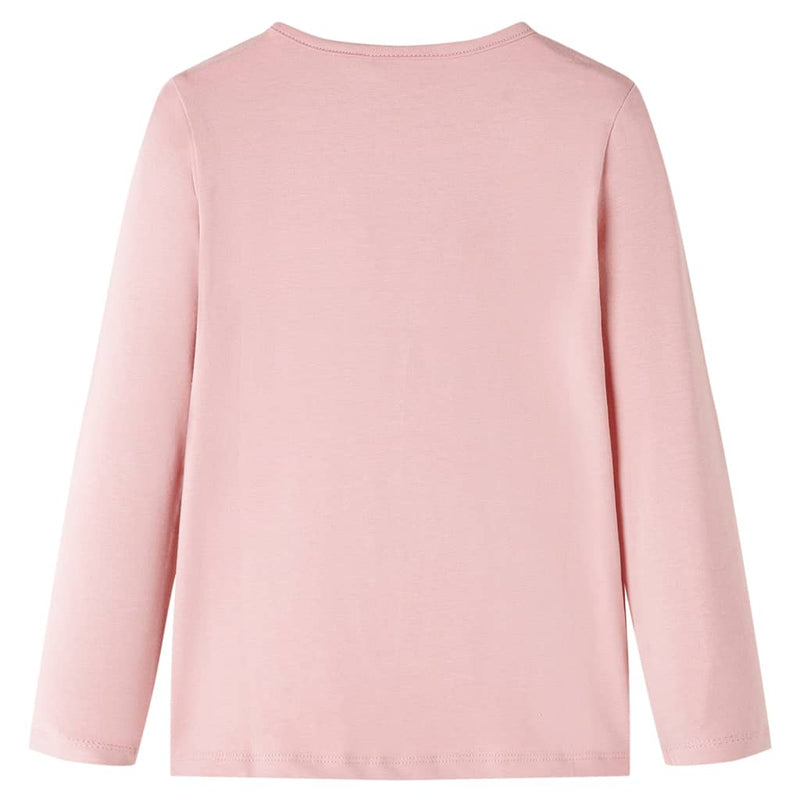 Load image into Gallery viewer, Vidaxl kindershirt met lange mouwen 128 lichtroze