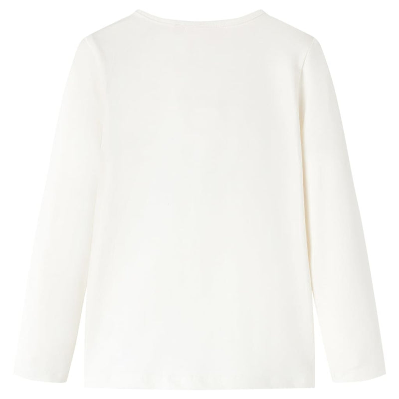 Load image into Gallery viewer, Vidaxl kindershirt met lange mouwen 116 ecru