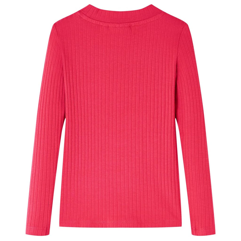 Load image into Gallery viewer, Vidaxl kindershirt met lange mouwen 116 felroze