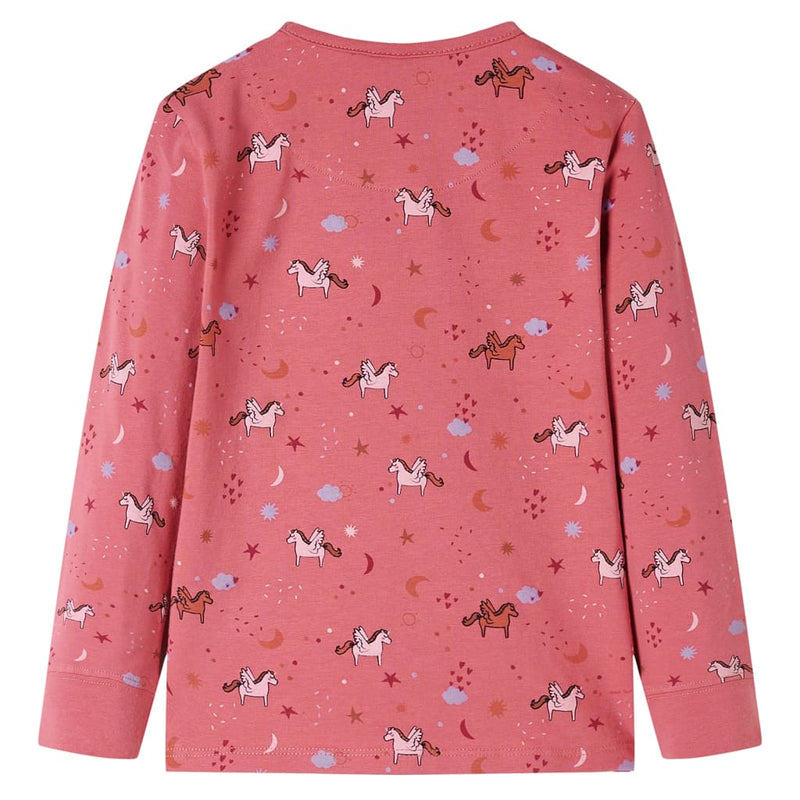 ギャラリービューアに画像をロードする, Vidaxl kinderpyjama met lange mouwen 116 oudroze