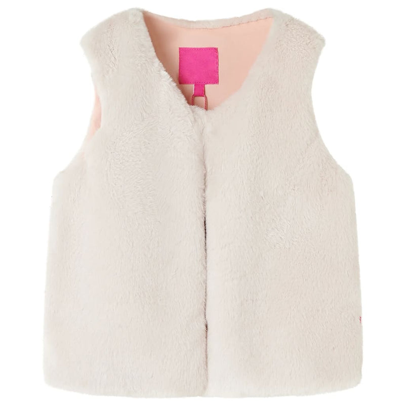 Load image into Gallery viewer, VidaXL Kinderjas 92 kunstvacht beige