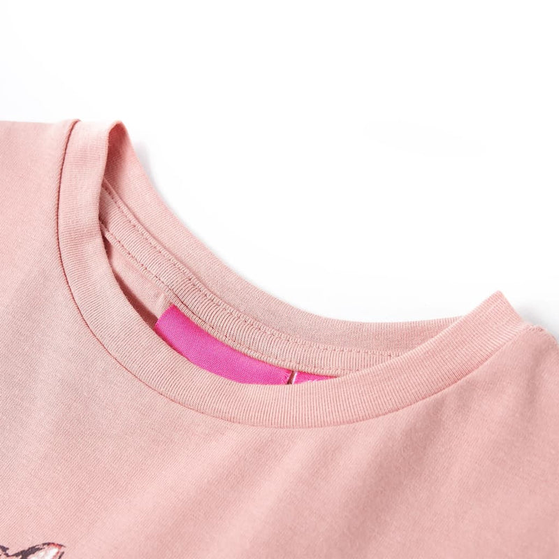 Load image into Gallery viewer, VidaXL Kindershirt met lange mouwen 116 roze