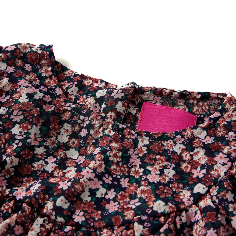 Load image into Gallery viewer, VidaXL Kindershirt met lange mouwen 116 donkerroze