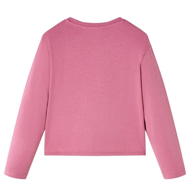 Load image into Gallery viewer, Vidaxl kindershirt met lange mouwen 116 frambooskleurig