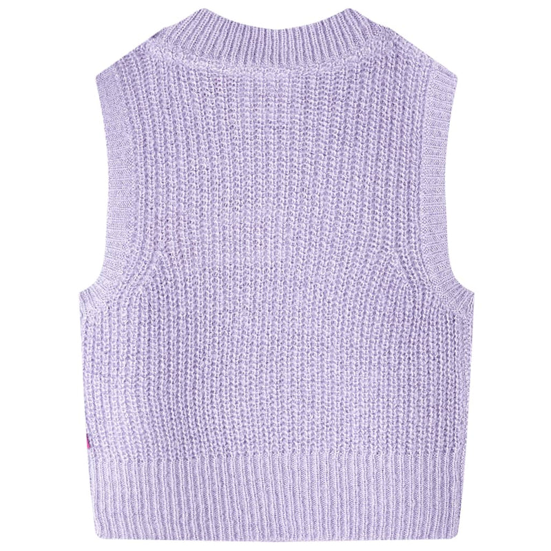 Load image into Gallery viewer, Vidaxl kinderspencer gebreid 116 lichtlila