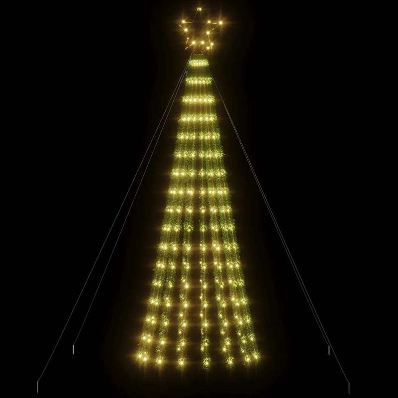 Load image into Gallery viewer, Vidaxl led-kerstboom 275 leds warm wit 180 cm