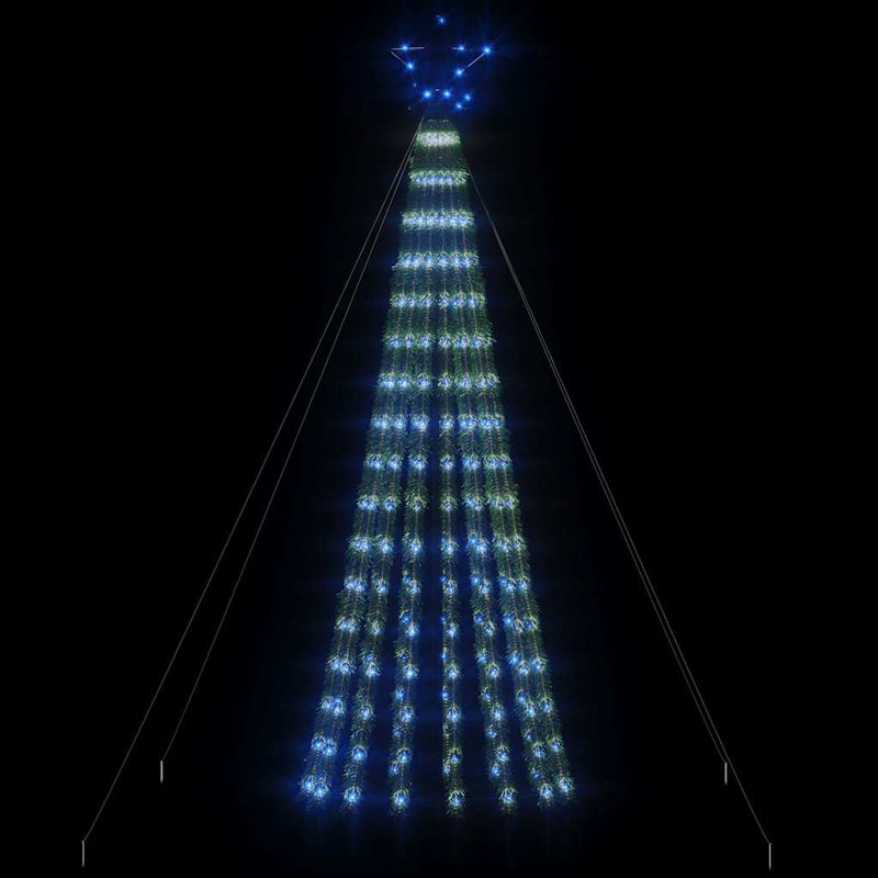 Load image into Gallery viewer, Vidaxl led-kerstboom 275 leds 180 cm blauw