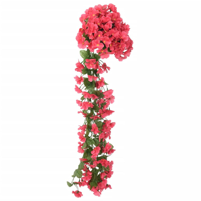 Load image into Gallery viewer, Vidaxl kerstslingers met bloemen 3 st 85 cm rozé