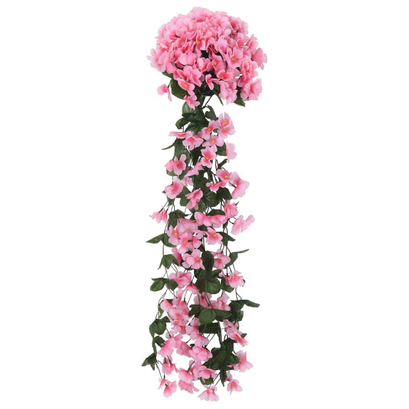 Load image into Gallery viewer, Vidaxl kerstslingers met bloemen 3 st 85 cm roze