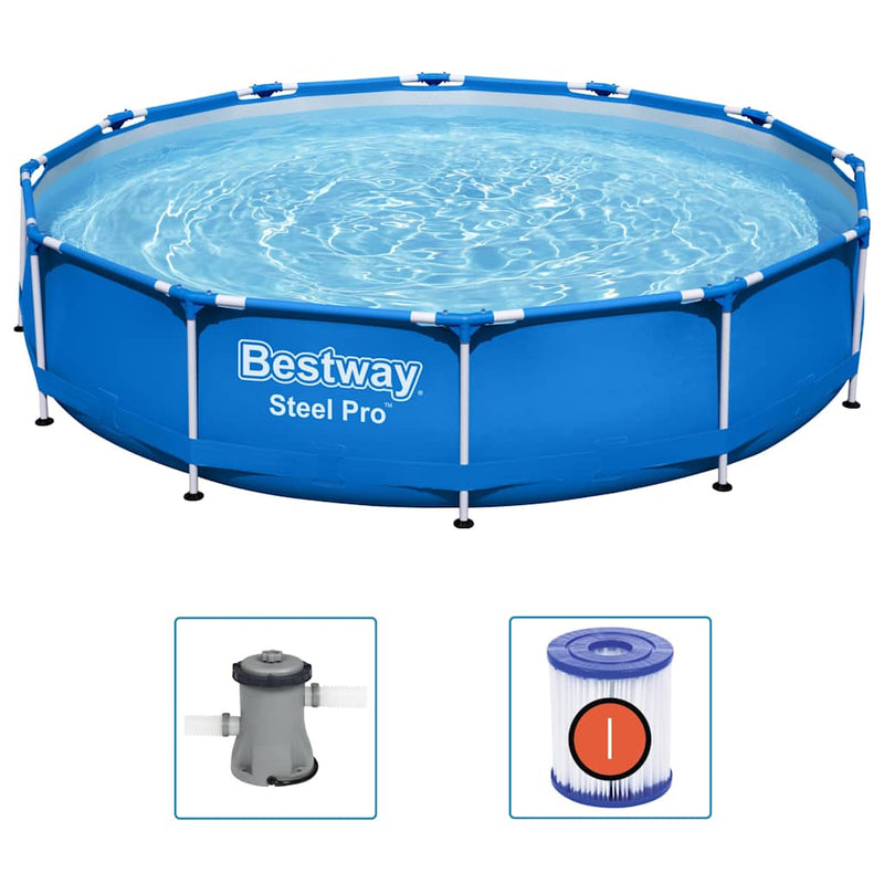 Load image into Gallery viewer, Bestway steel pro zwembad frame 366x76 cm