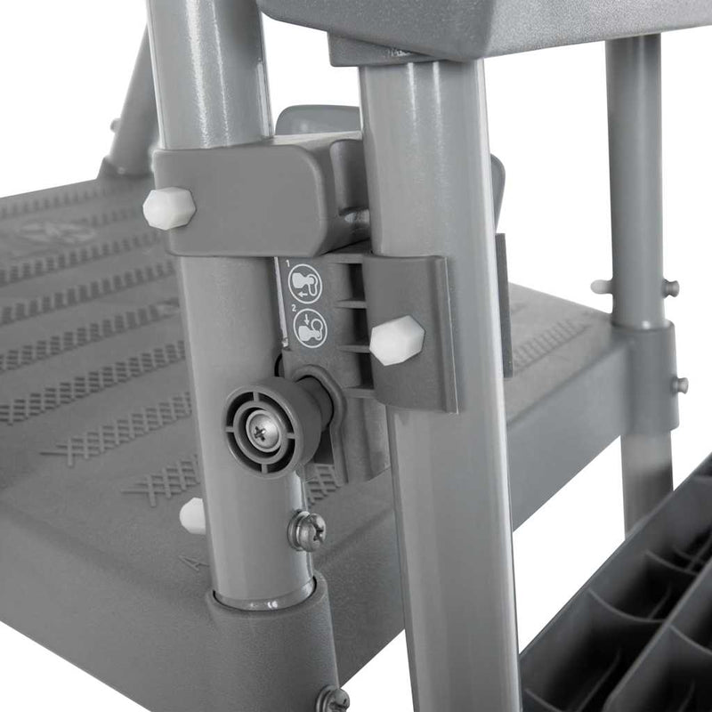 Load image into Gallery viewer, Bestway flowclear zwembadladder met 4 treden 122 cm
