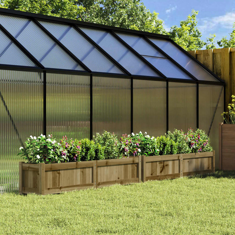 Load image into Gallery viewer, Vidaxl plantenbakken 2 st cm geïmpregneerd hout