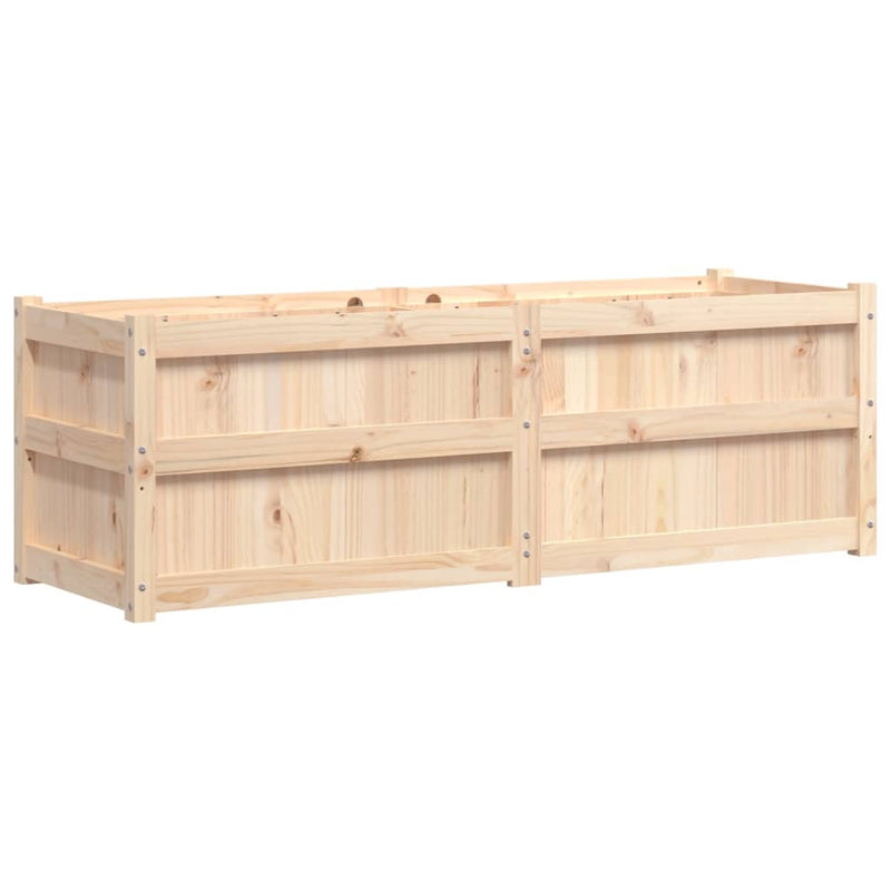 Load image into Gallery viewer, Vidaxl plantenbak 150x50x50 cm massief grenenhout