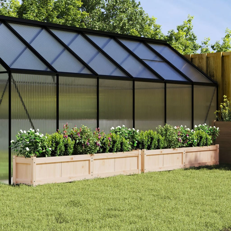 Load image into Gallery viewer, Vidaxl plantenbakken 2 st cm massief grenenhout