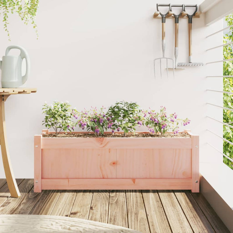 Load image into Gallery viewer, Vidaxl plantenbak 90x31x31 cm massief douglashout