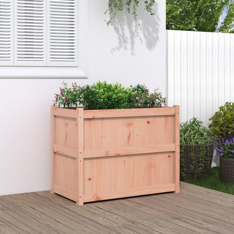 Load image into Gallery viewer, Vidaxl plantenbak 90x50x70 cm massief douglashout