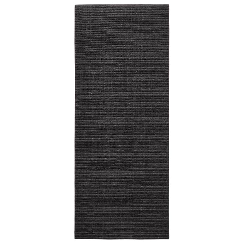 Load image into Gallery viewer, VidaXL Sisalmat voor krabpaal 80x200 cm zwart
