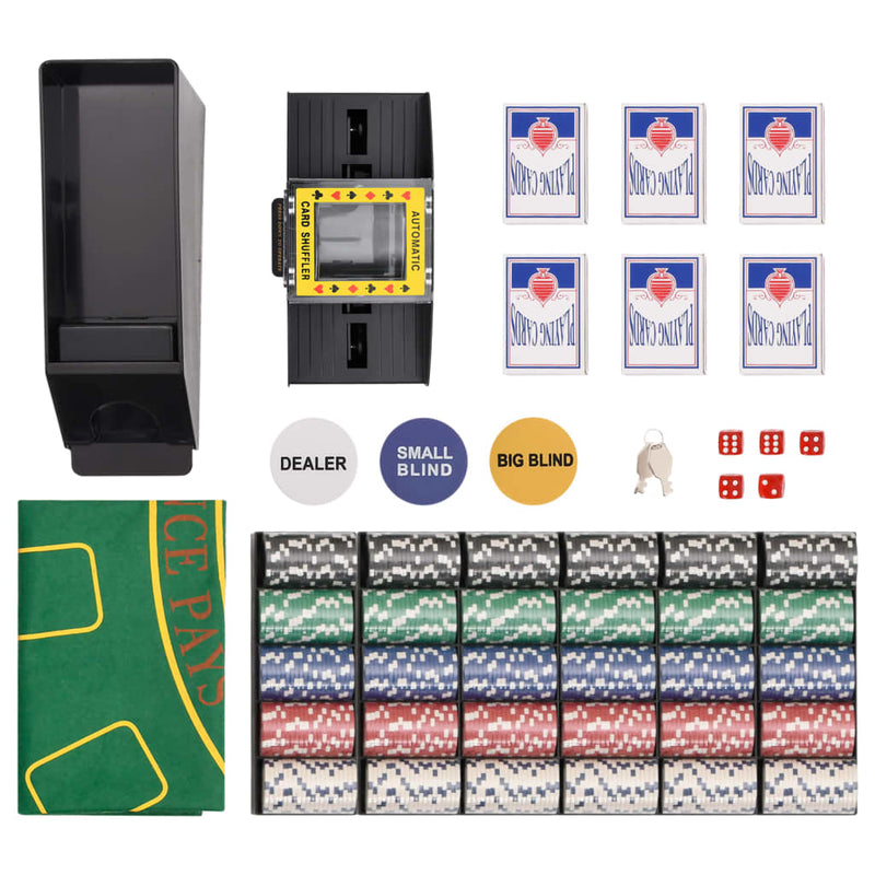 Load image into Gallery viewer, Vidaxl 600-delige pokerset 11,5 g