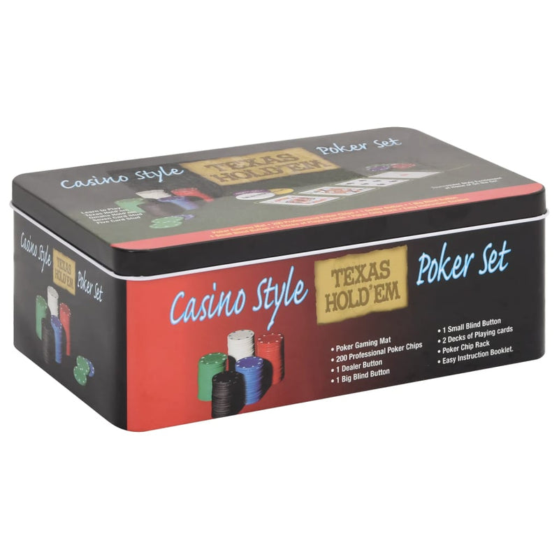 Load image into Gallery viewer, Vidaxl 200-delige pokerset 4 g