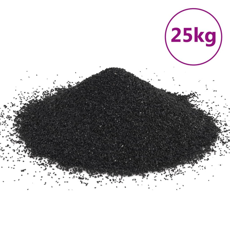 Load image into Gallery viewer, Vidaxl aquariumzand 25 kg 0,2-2 mm zwart