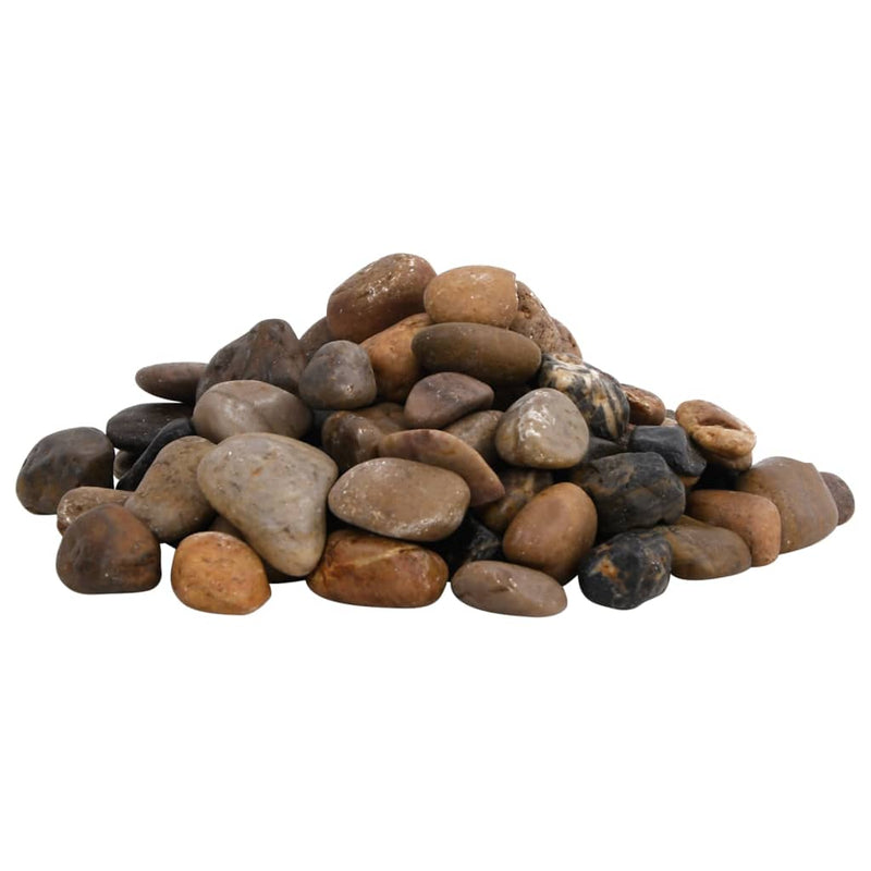 Afbeelding laden in galerijviewer, Vidaxl kiezelstenen gepolijst 2-5 cm 10 kg meerkleurig
