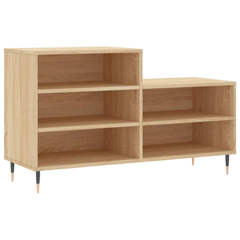 Load image into Gallery viewer, Vidaxl schoenenkast 102x36x60 cm bewerkt hout sonoma eikenkleurig