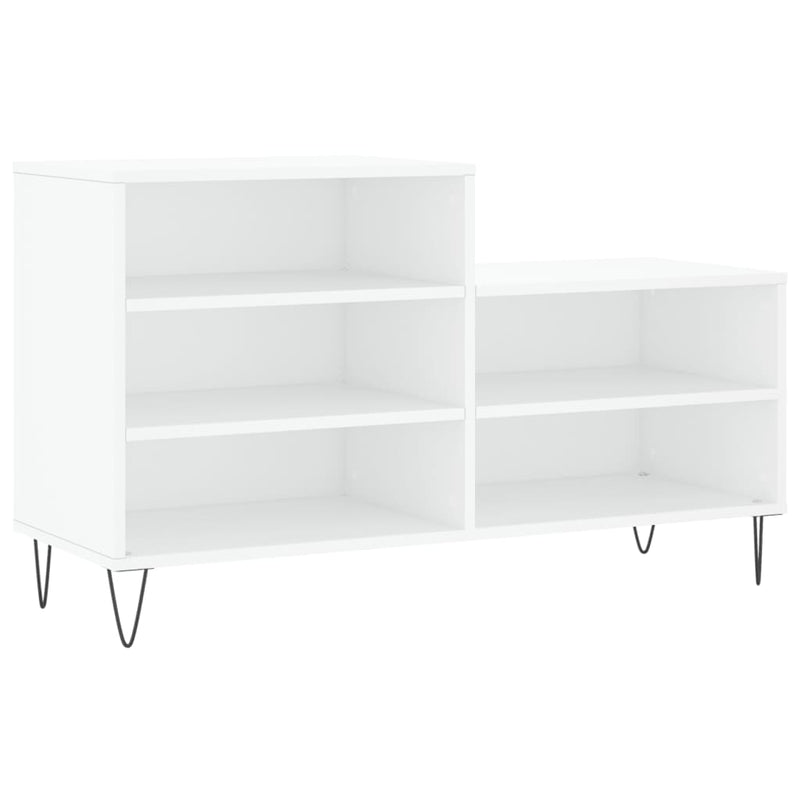 Afbeelding laden in galerijviewer, Vidaxl schoenenkast 102x36x60 cm bewerkt hout wit