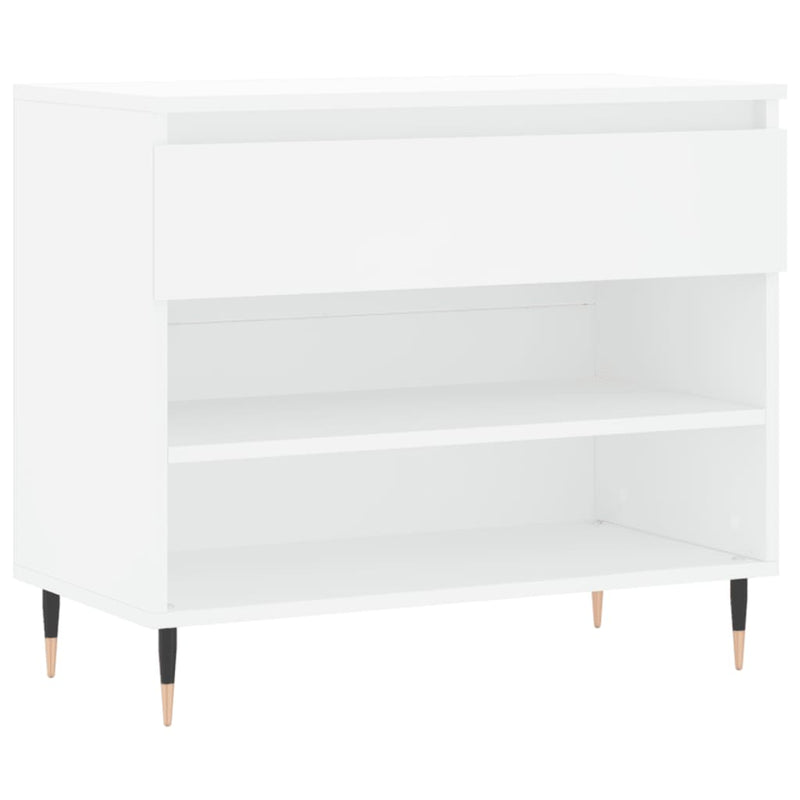 Load image into Gallery viewer, Vidaxl schoenenkast 70x36x60 cm bewerkt hout wit
