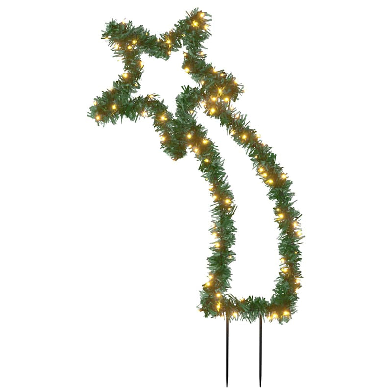 Afbeelding laden in galerijviewer, Vidaxl kerstverlichting meteoor met grondpinnen 115 led's 89 cm