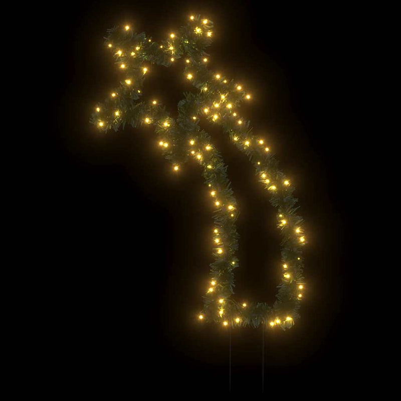 Afbeelding laden in galerijviewer, Vidaxl kerstverlichting meteoor met grondpinnen 115 led's 89 cm