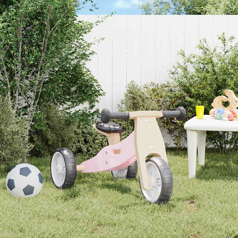 Load image into Gallery viewer, Vidaxl loopfiets voor kinderen 2-in-1 roze