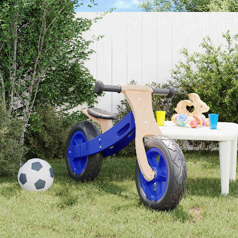 Load image into Gallery viewer, Vidaxl loopfiets voor kinderen met luchtbanden blauw