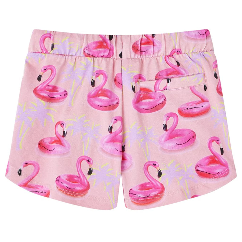 Load image into Gallery viewer, Vidaxl kindershorts met trekkoord 128 lichtroze