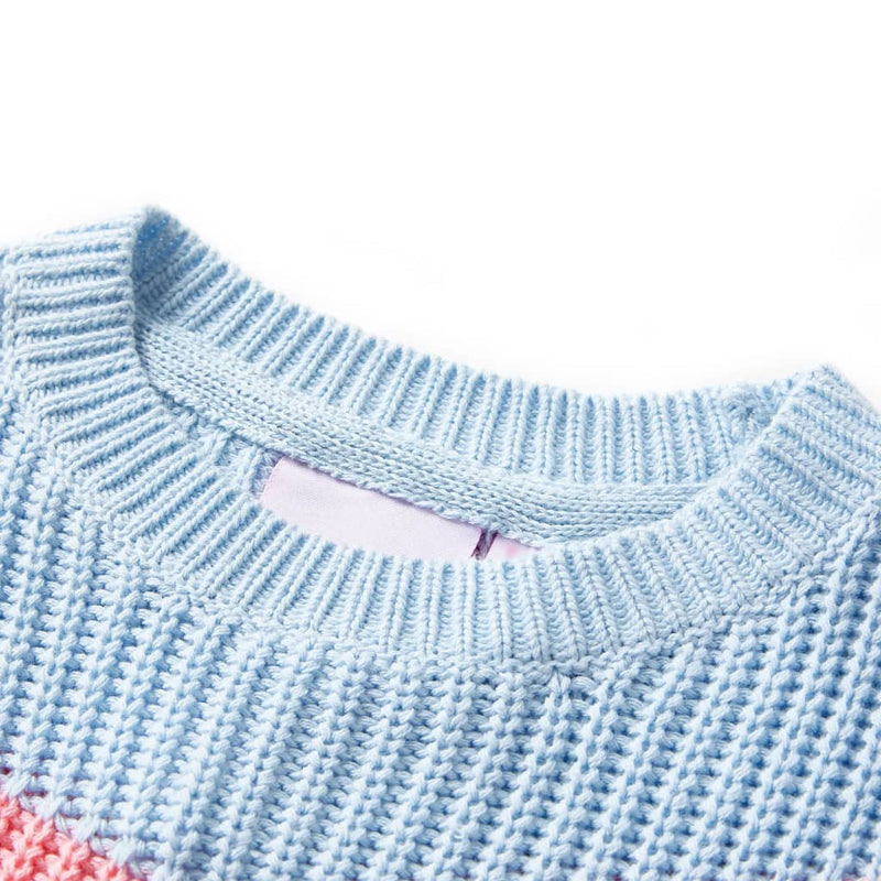 ギャラリービューアに画像をロードする, Vidaxl kindertrui gebreid 92 blauw