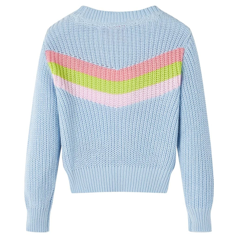 Load image into Gallery viewer, Vidaxl kindertrui gebreid 116 blauw