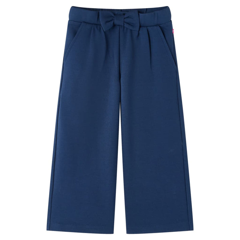 Afbeelding laden in galerijviewer, Vidaxl kinderbroek met wijde pijpen 116 marineblauw