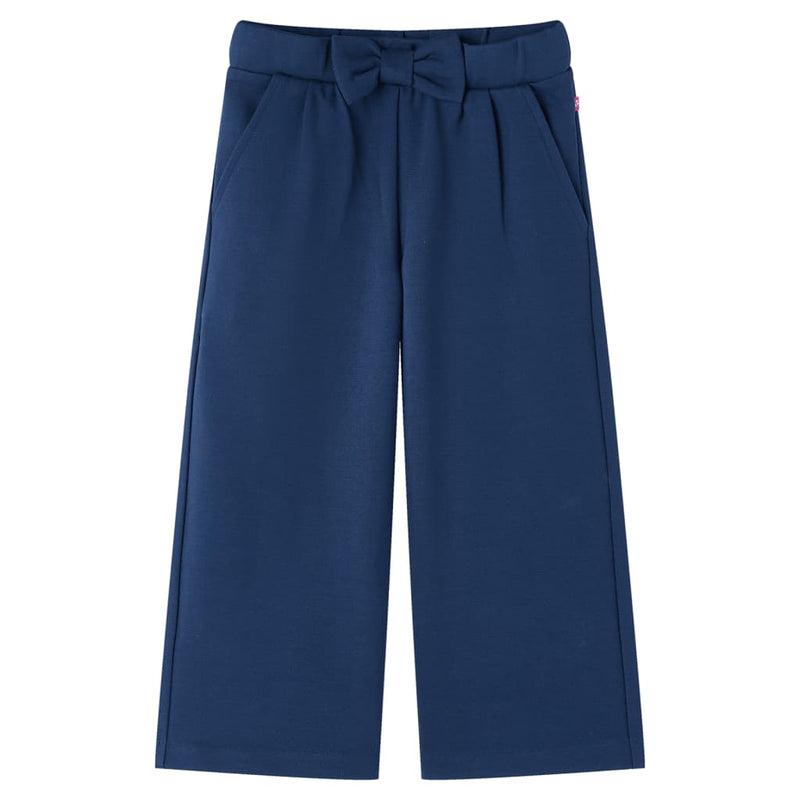 Load image into Gallery viewer, Vidaxl kinderbroek met wijde pijpen 128 marineblauw
