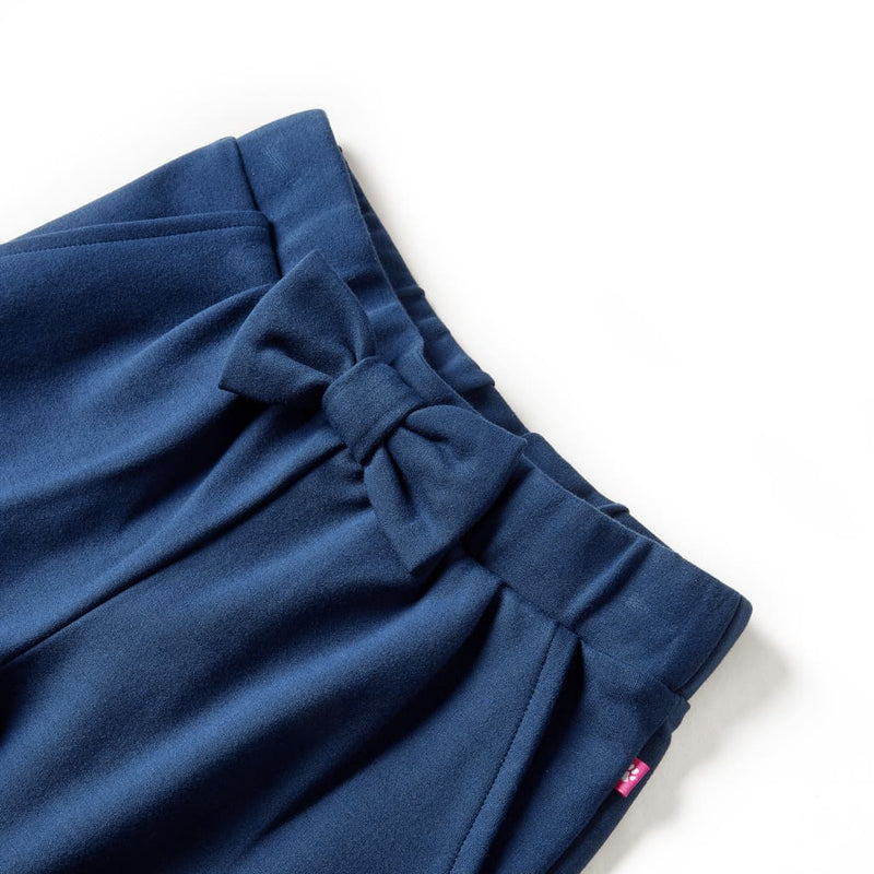 Load image into Gallery viewer, Vidaxl kinderbroek met wijde pijpen 128 marineblauw