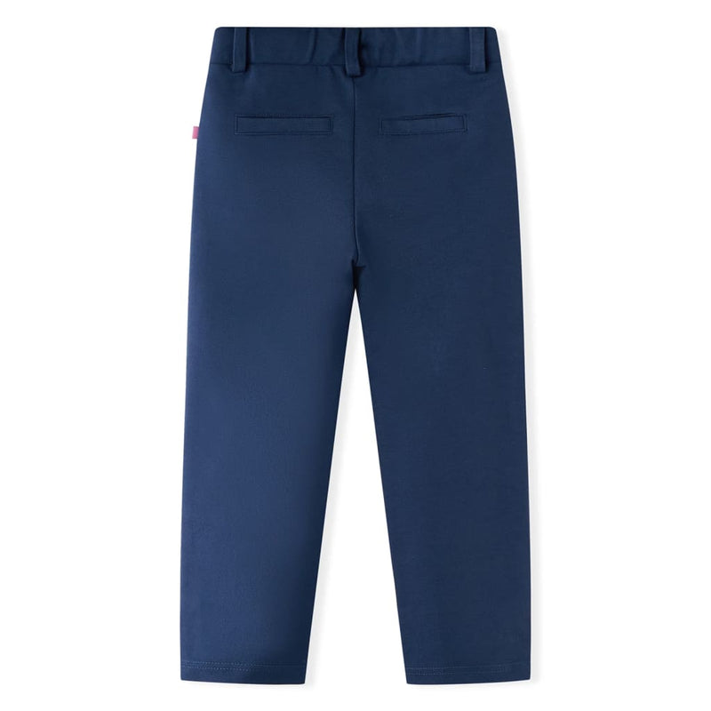 Load image into Gallery viewer, Vidaxl kinderbroek met zwarte bies 104 marineblauw