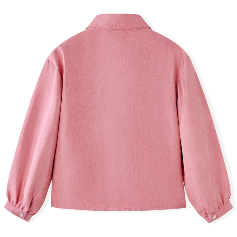Load image into Gallery viewer, Vidaxl kinderblouse met lantaarnmouwen 116 oudroze