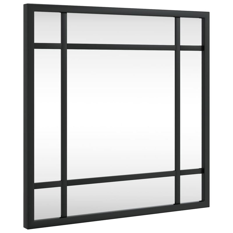 Load image into Gallery viewer, Vidaxl wandspiegel vierkant 30x30 cm ijzer zwart