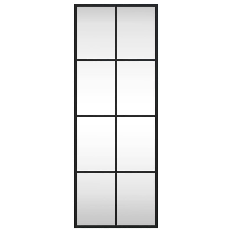 Load image into Gallery viewer, Vidaxl wandspiegel rechthoekig 30x80 cm ijzer zwart