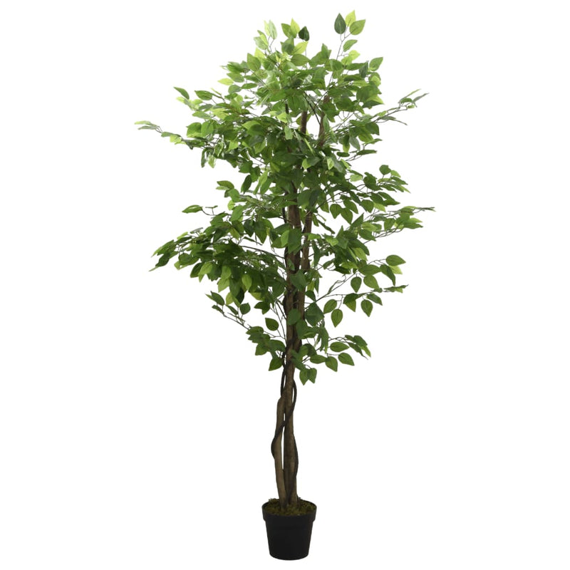 Load image into Gallery viewer, Vidaxl kunstplant ficus 1008 bladeren 180 cm groen