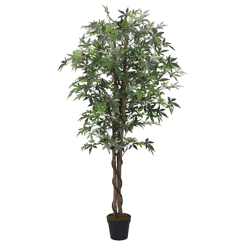 ギャラリービューアに画像をロードする, Vidaxl kunstplant esdoornboom 224 bladeren 80 cm groen